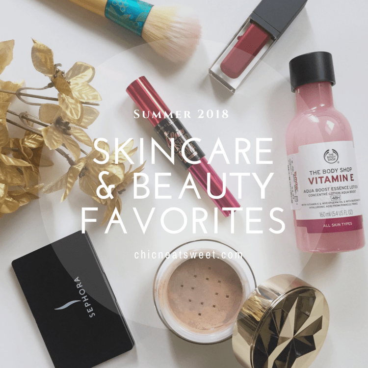 beauty favs 2018